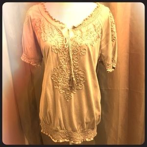 INC boho blouse